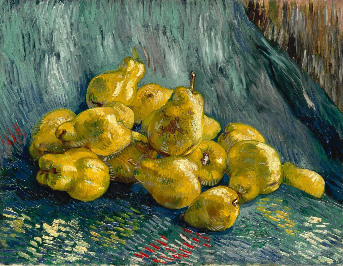 Natura morta con mele cotogne, Van Gogh