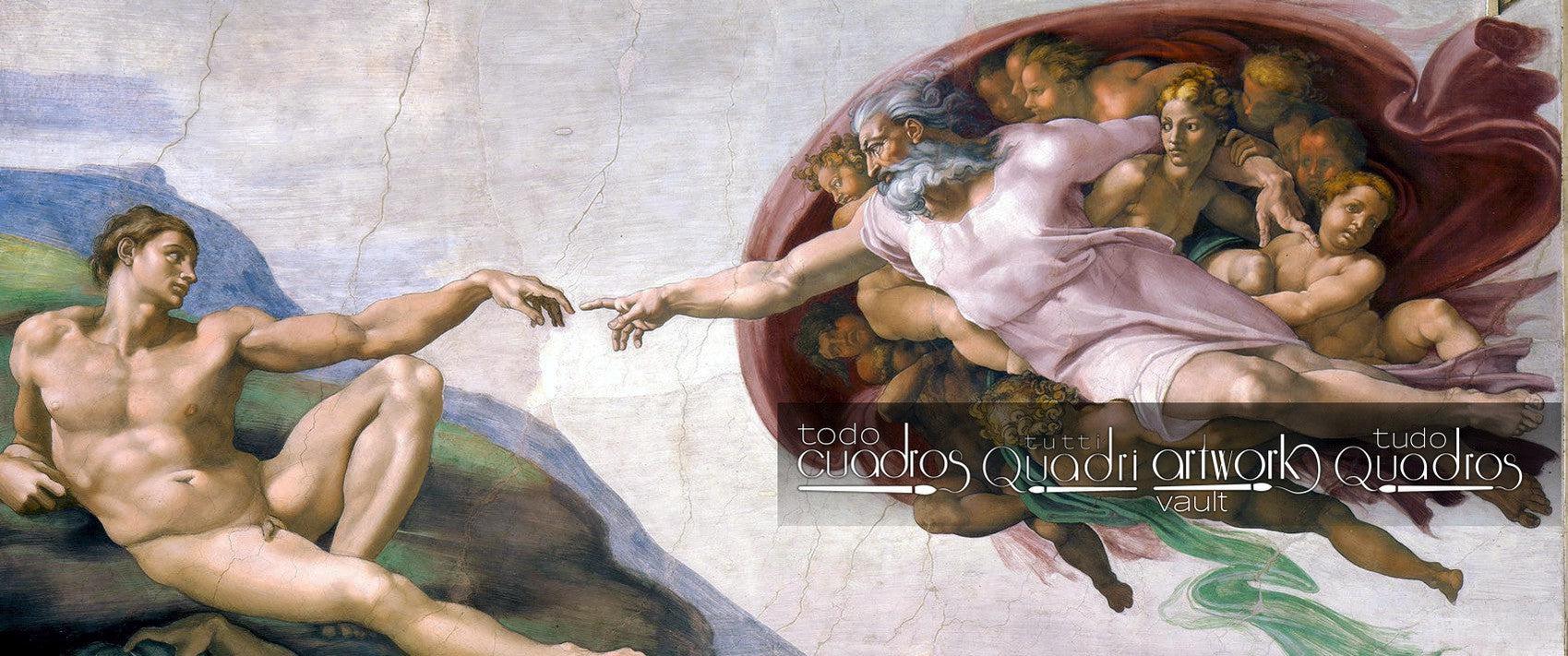 La Creazione di Adamo, Michelangelo