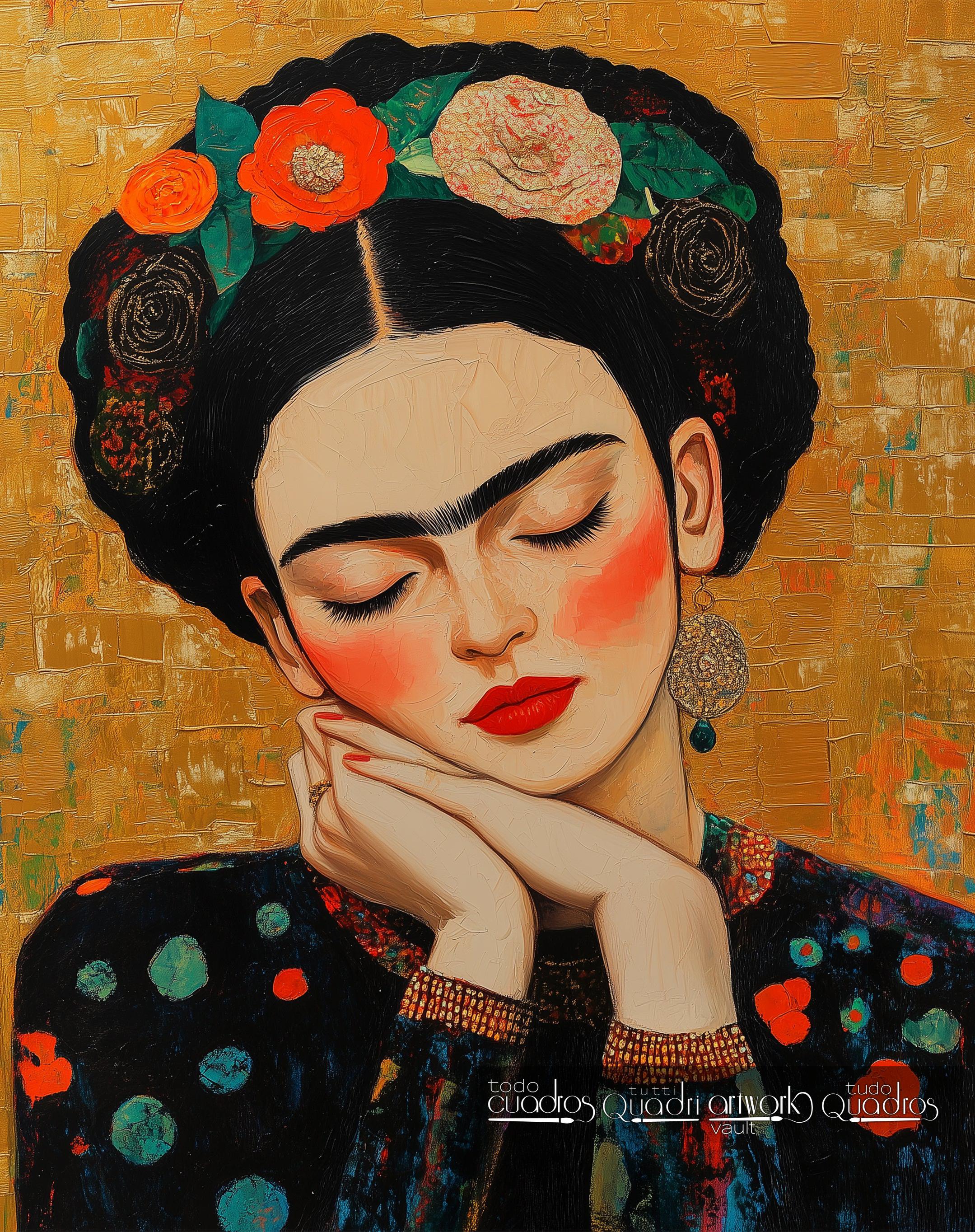 Frida e il bagliore modernista, stile Klimt