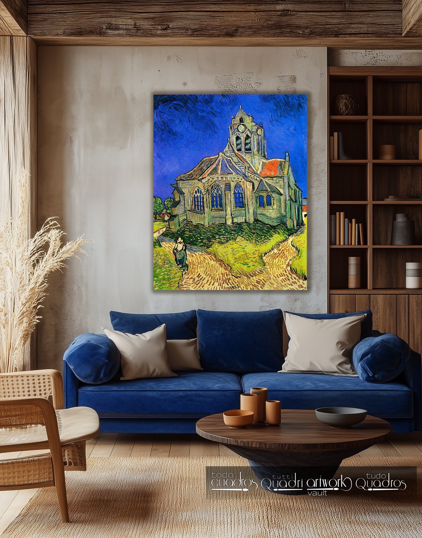 La chiesa di Auvers, Van Gogh