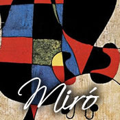 Pitture surrealiste di Joan Miró.