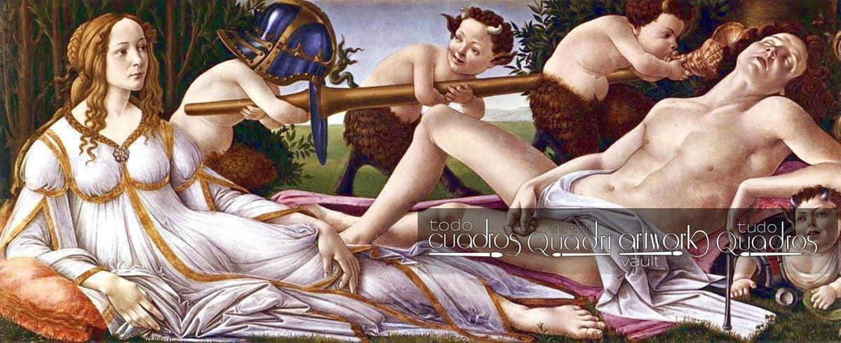 Venere e Marte, Botticelli