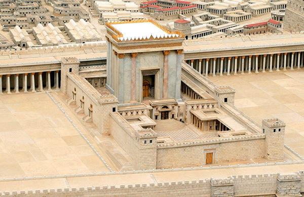 Opera in miniatura del Tempio di Salomone.