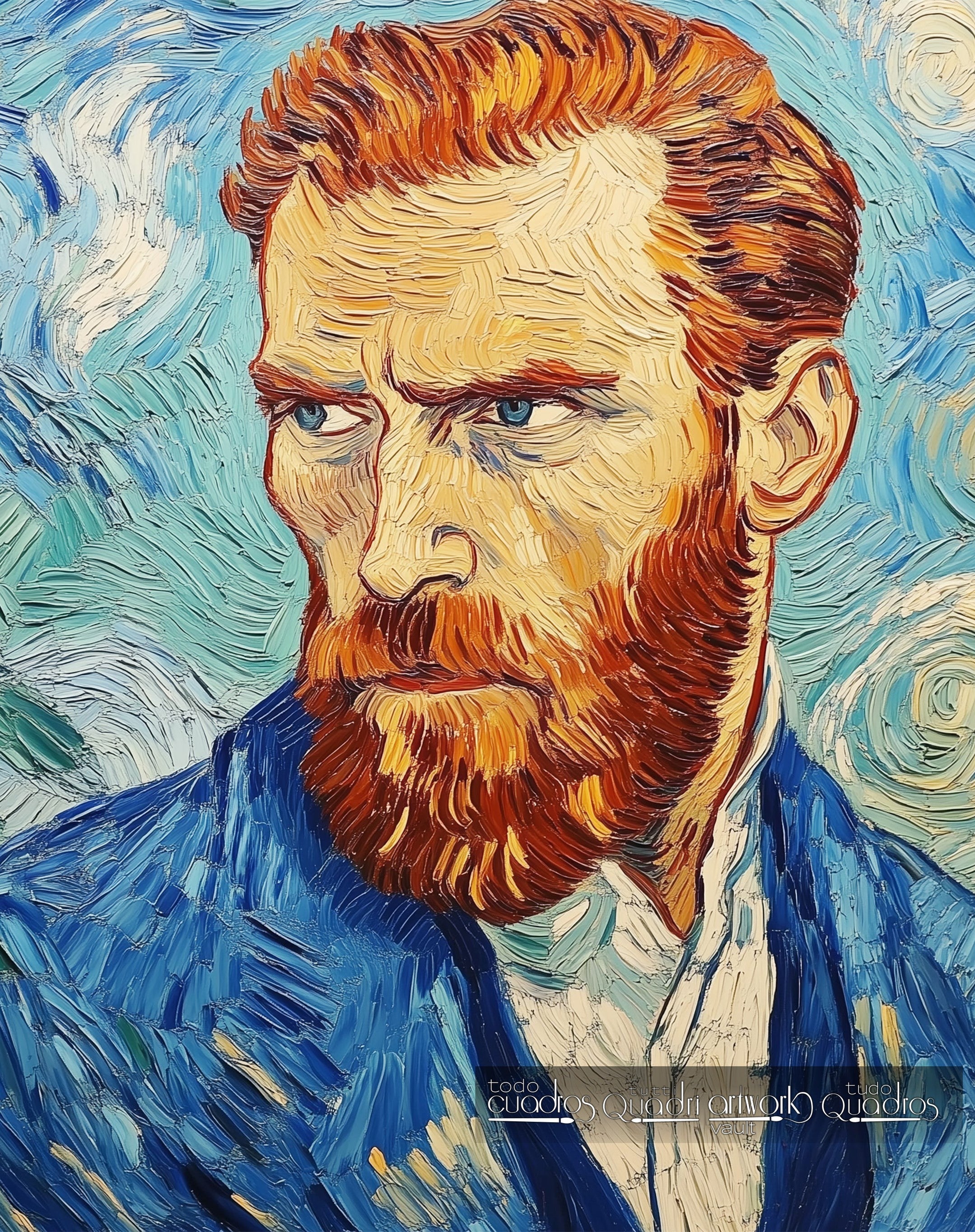 Ritratto Moderno Van Gogh