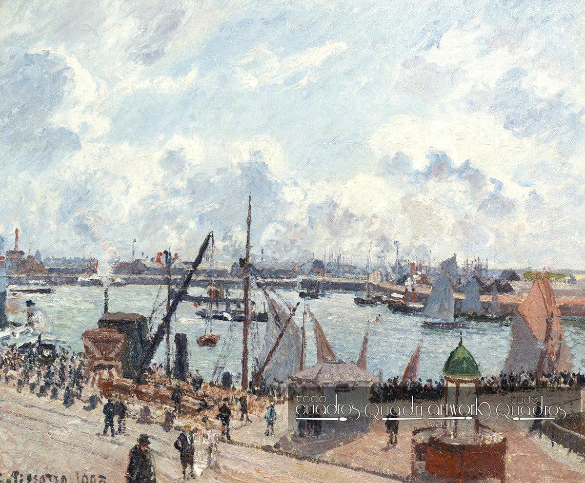 Porto di Havre di Mattina, Pissarro