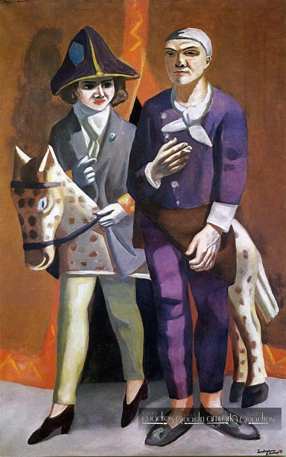 L'artista e sua moglie, Max Beckmann
