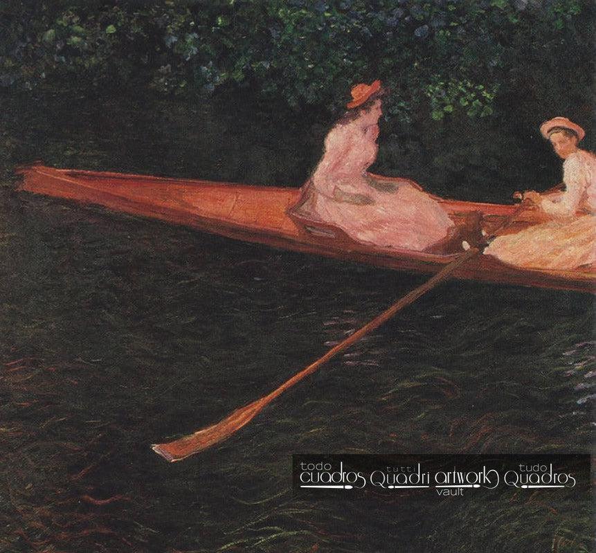 In canoa sull’Epte, Monet