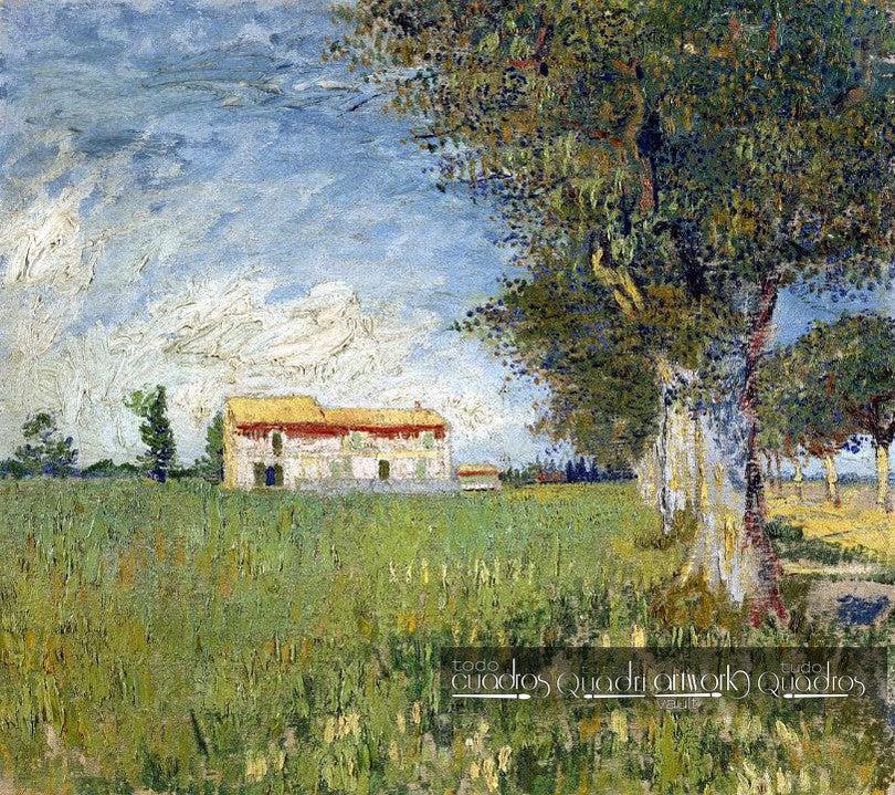 Casa nel campo di grano, Van Gogh