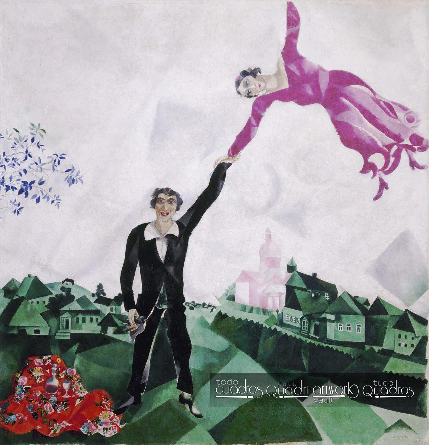 La passeggiata, Chagall