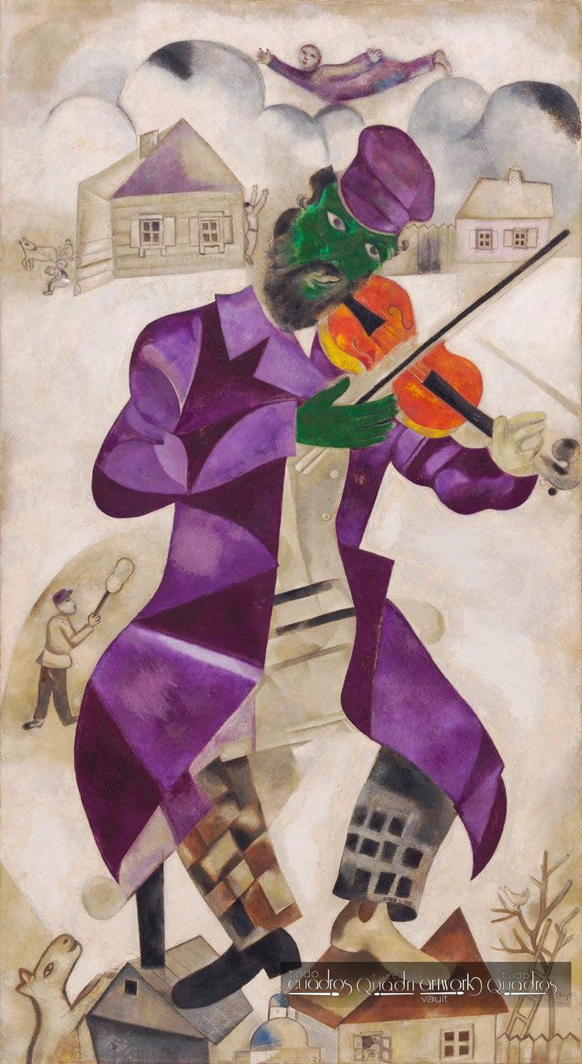 Il violinista verde, Chagall