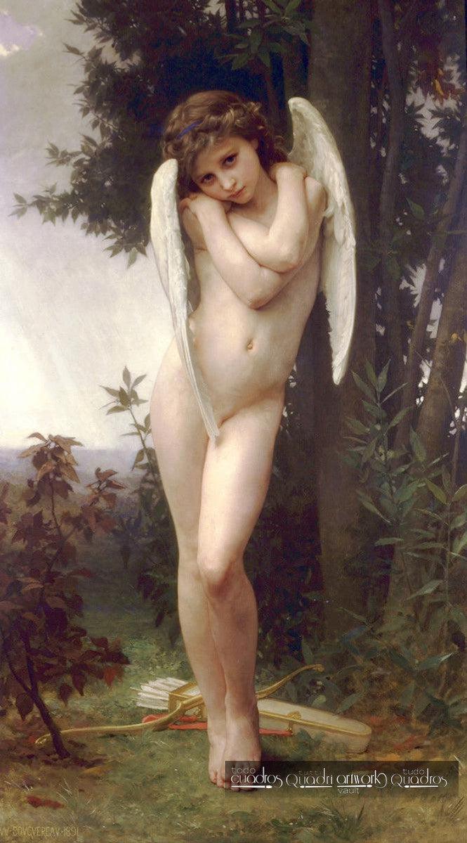 Cupido bagnato, Bouguereau