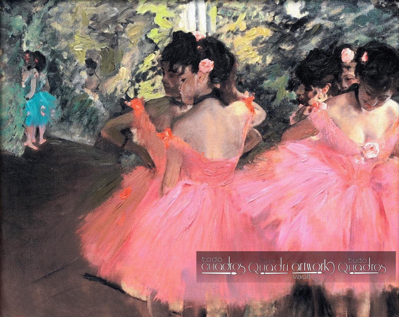 Ballerini in rosa, Degas