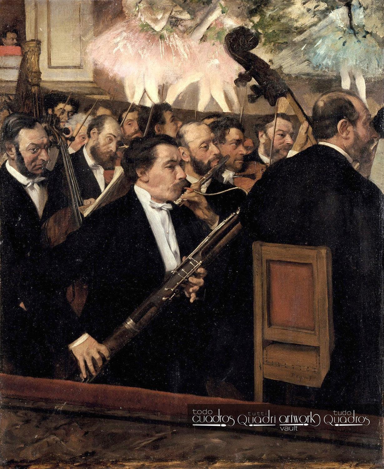 L'orchestra dell'Opéra, Degas