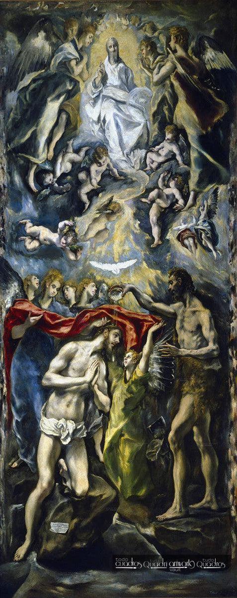 Battesimo di Cristo, El Greco