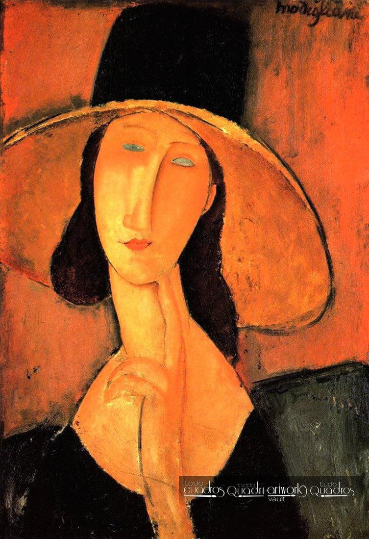 Jeanne Hébuterne con Cappello, Modigliani