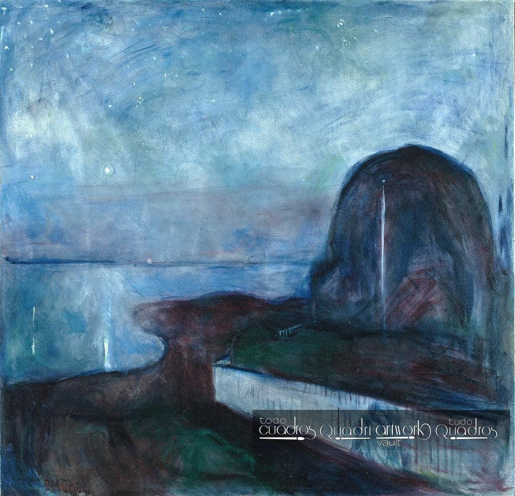 Notte stellata, Edvard Munch