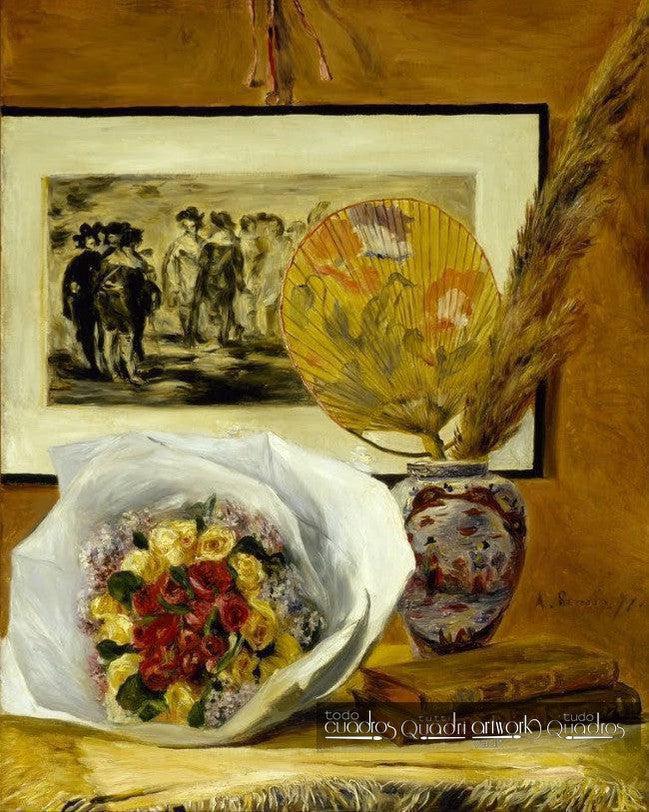 Natura morta con bouquet, Renoir