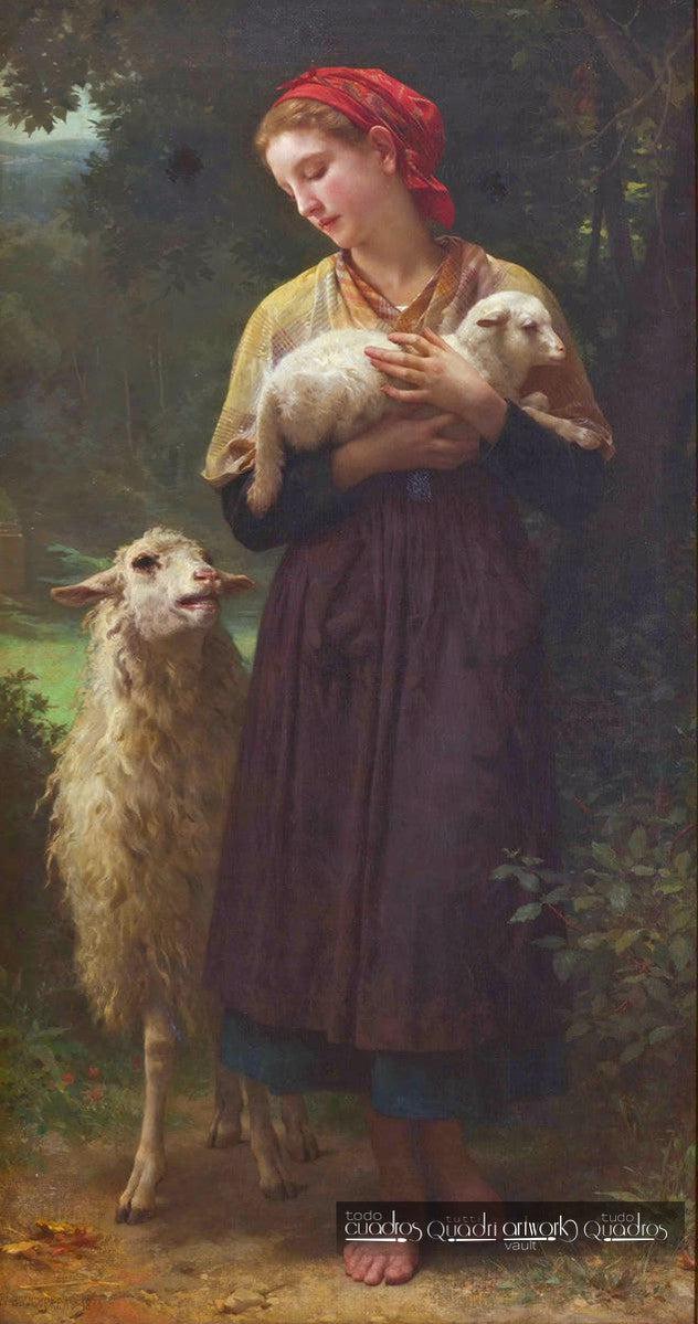 L'agnello neonato, Bouguereau