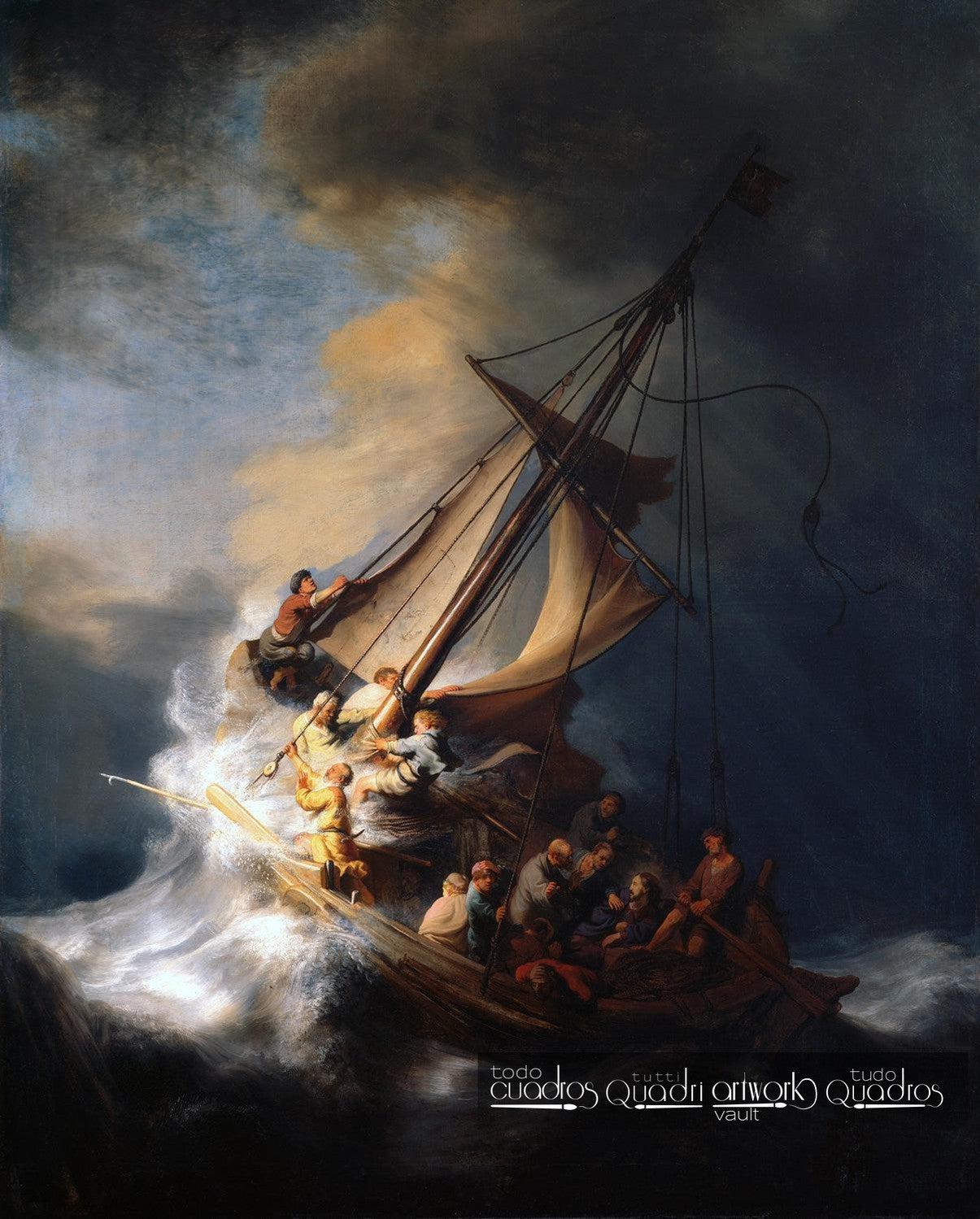 Cristo nella tempesta sul mare di Galilea, Rembrandt