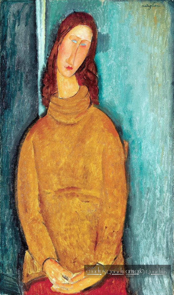 Ritratto di Jeanne Hébuterne, Modigliani