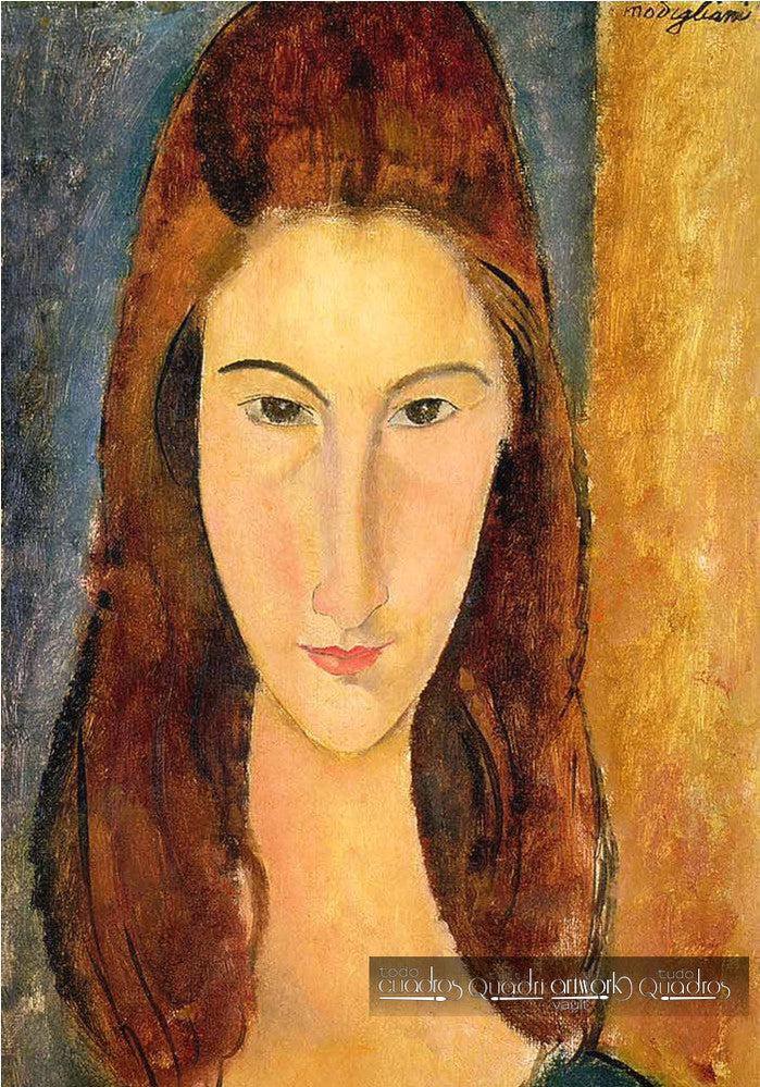 Ritratto frontale di Jeanne Hébuterne, Modigliani