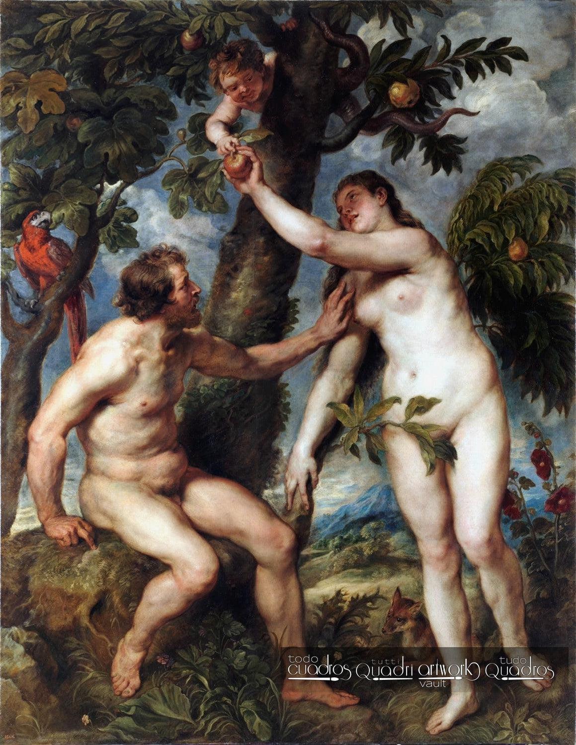 Adamo ed Eva, Rubens