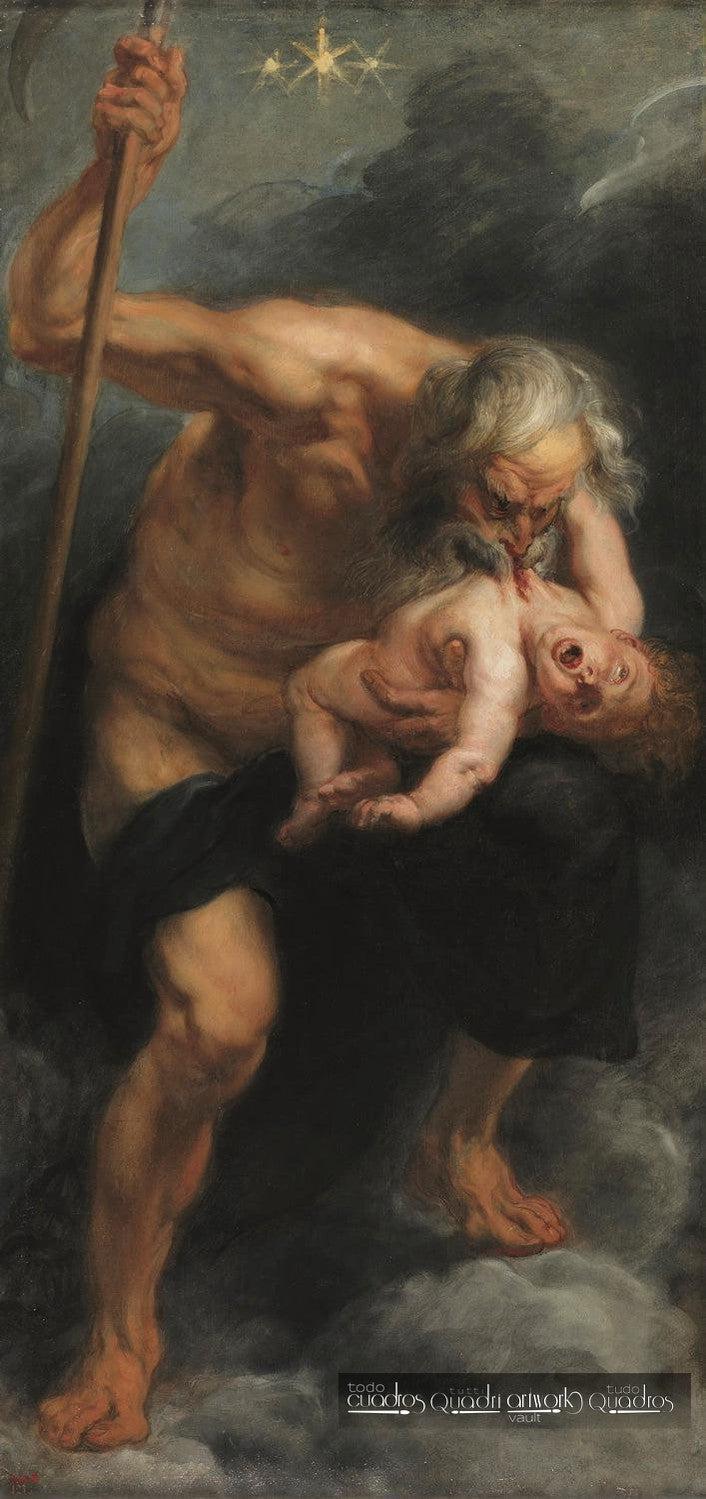 Saturno divora uno dei figli, Rubens