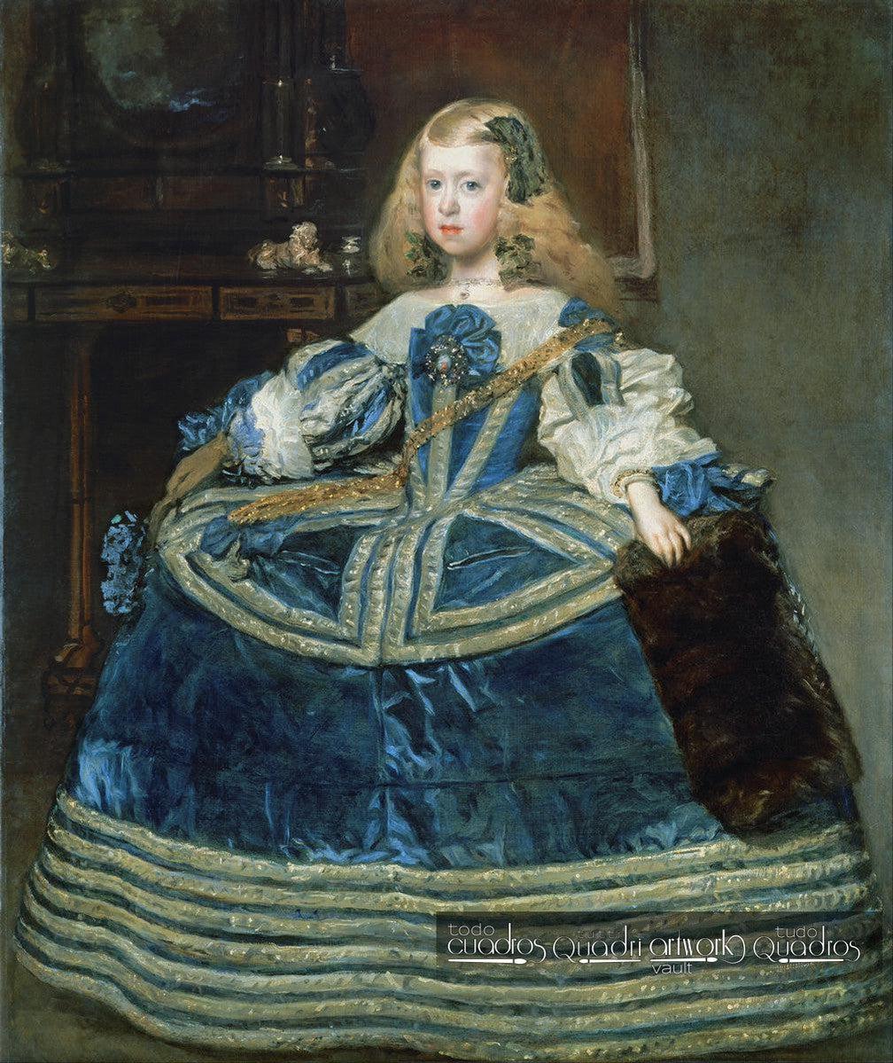 Ritratto dell'infanta Margherita in azzurro, Velázquez