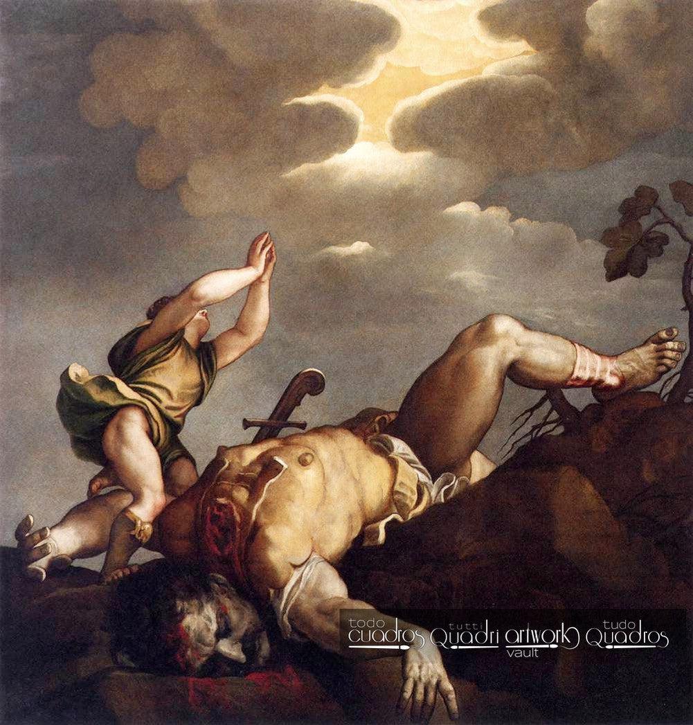 Davide e Golia, Tiziano
