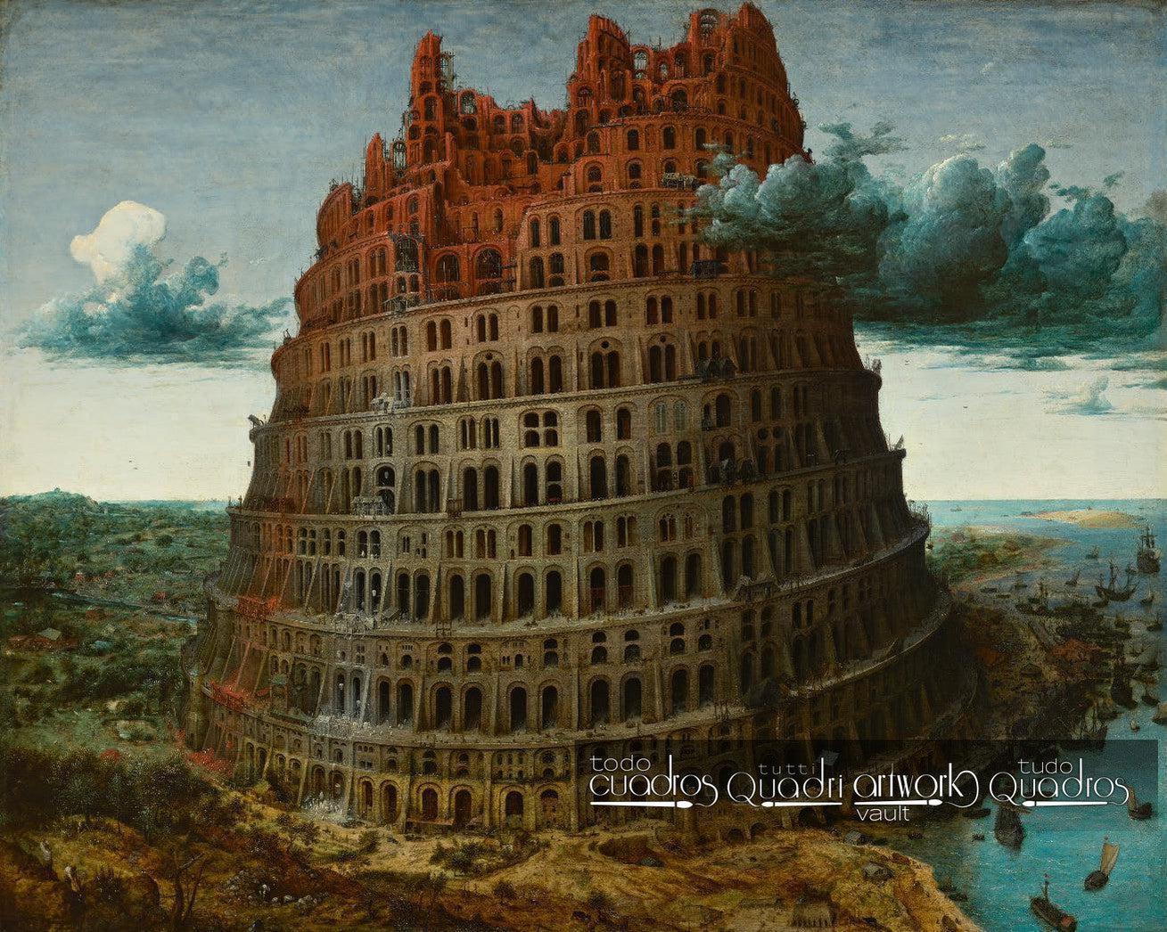 La Torre di Babele, Brueghel