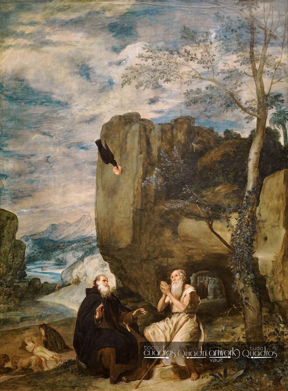 Santi Antonio Abate e Paolo Eremita, Velázquez